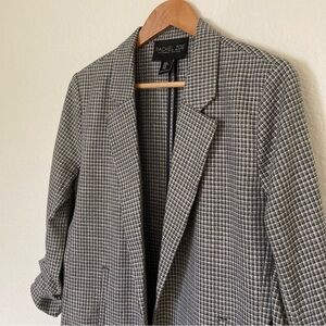 Rachel Zoe Lightweight Plaid Blazer Style Jacket | Size M